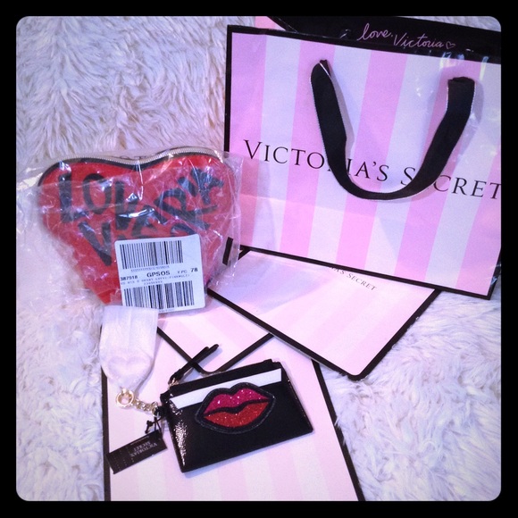 Heart Make-Up Bag & Lip Card Holder - Picture 9 of 12